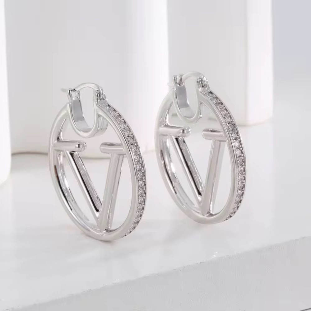 Hoop Earrings/ gold and silver available
